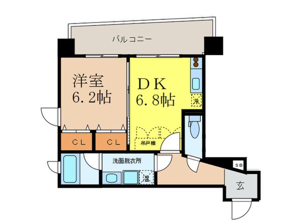 サンレム－ト江坂２ｎｄの物件間取画像